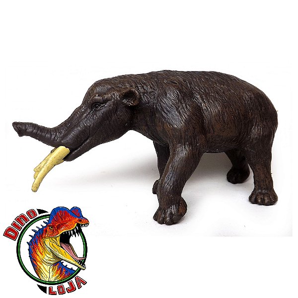 GOMPHOTHERIUM BULLYLAND MODELO DE ELEFANTE PRÉ-HISTÓRICO EXTINTO GOMFOTÉRIO