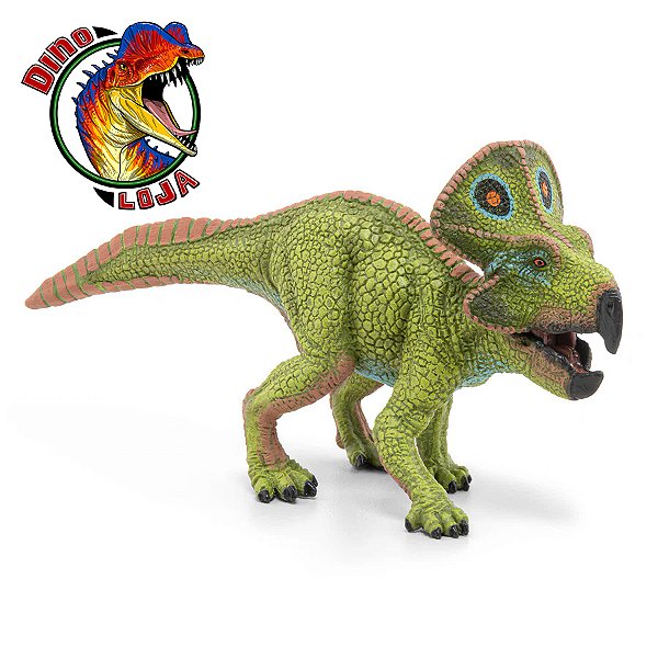 PROTOCERATOPS PAPO 2022 MINIATURA DE DINOSSAURO CERATOPSÍDEO FIGURA COLECIONÁVEL