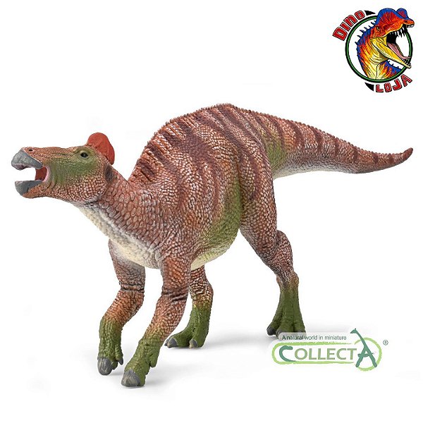 EDMONTOSAURUS DELUXE COLLECTA 2022 MINIATURA DINOSSAURO HERBÍVORO HADROSSAURÍDEO COLECIONÁVEL