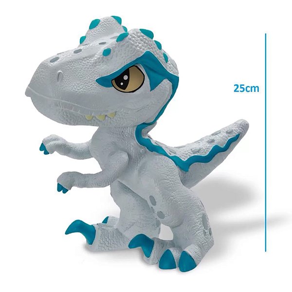 VELOCIRAPTOR BLUE [SEM CAIXA] CINZA PUPEE JURASSIC WORLD BABY DINOS