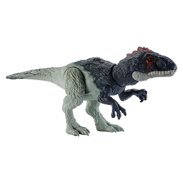 EOCARCHARIA RUGIDO SELVAGEM COM SOM DINO TRACKERS JURASSIC WORLD DOMINION MATTEL