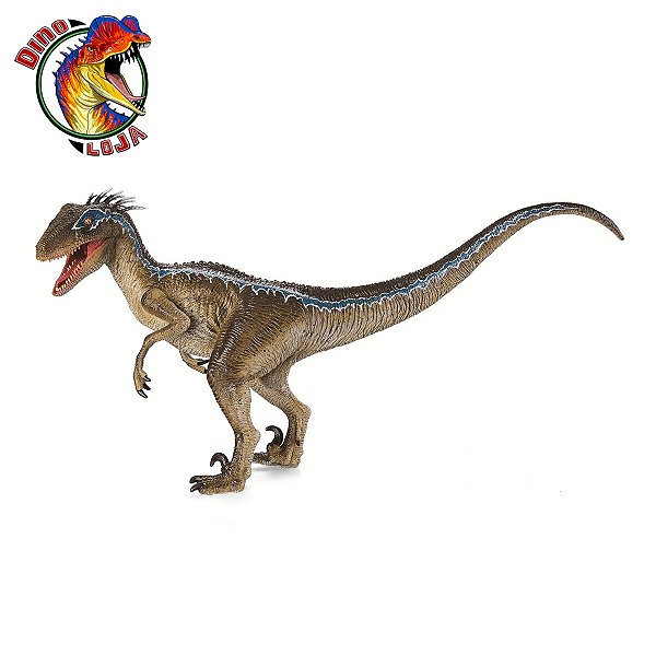 VELOCIRAPTOR TNG COM PENAS BRINQUEDO DE DINOSSAURO MINIATURA RÉPLICA