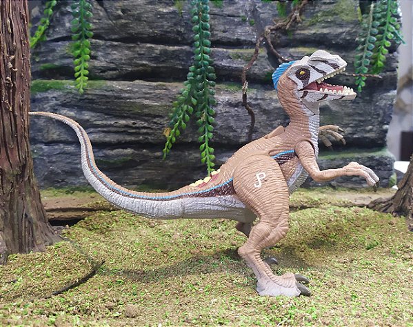 VELOCIRAPTOR JURASSIC PARK 2009 HASBRO JURASSIC PARK ALPHA VELOCIRAPTOR