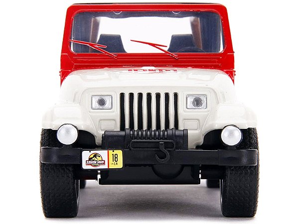 JEEP WRANGLER JURASSIC PARK JADA TOYS DIE CAST ESCALA 1/32 - Dinoloja ...