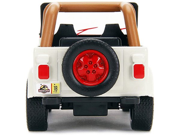 JEEP WRANGLER JURASSIC PARK JADA TOYS DIE CAST ESCALA 1/32 - Dinoloja ...