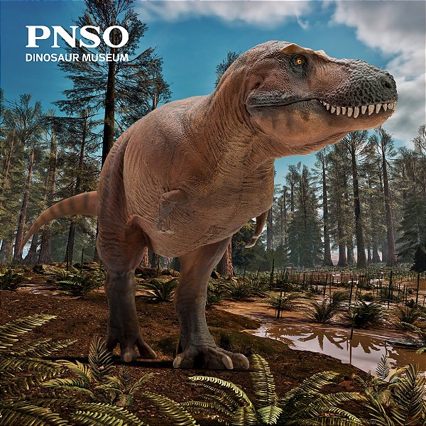 TYRANNOSAURUS REX CAMERON 2023 PNSO MINIATURA  RÉPLICA  DE DINOSSAURO DE COLEÇÃO