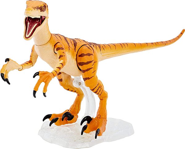 VELOCIRAPTOR TIGRADO MUNDO PERDIDO AMBER COLLECTION JURASSIC WORLD MATTEL