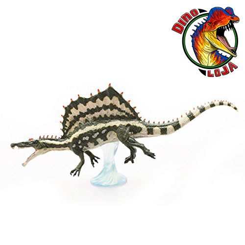 ESPINOSSAURO NADANDO BRINQUEDO DE DINOSSAURO BONECO MINIATURA FAVORITE -  Dinoloja - A melhor loja de dinossauros de coleção do Brasil!