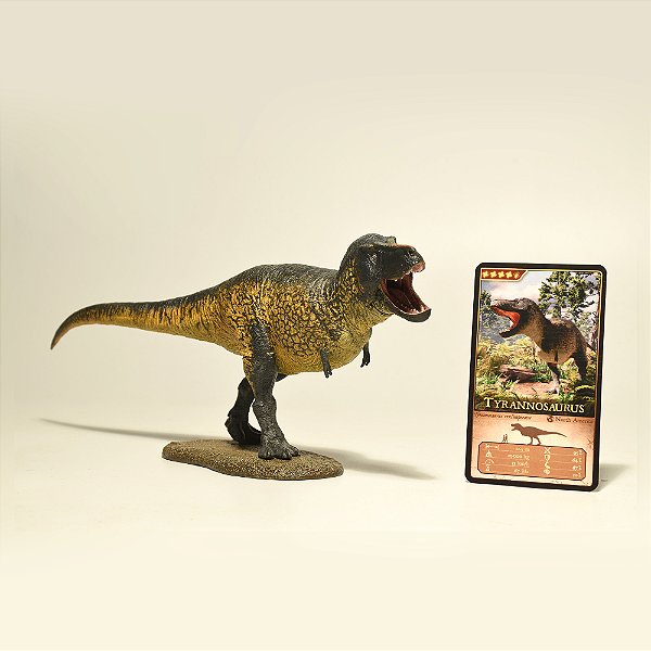 TYRANNOSAURUS REX EOFAUNA RÉPLICA DINOSSAURO CARNÍVORO MINIATURA DINOSSAURO T.REX [PRÉ-VENDA]