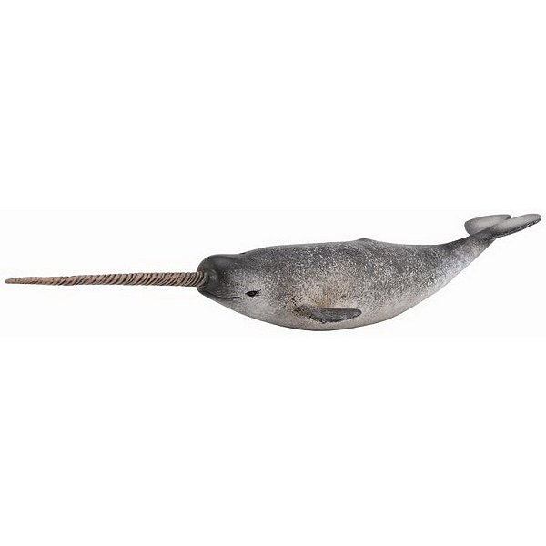 NARVAL COLLECTA MINIATURA ANIMAL MARINHO BRINQUEDO NARWHAL