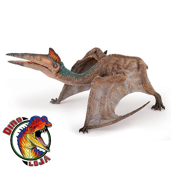 QUETZALCOATLUS PAPO PTEROSSAURO RÉPLICA BRINQUEDO IMPORTADO