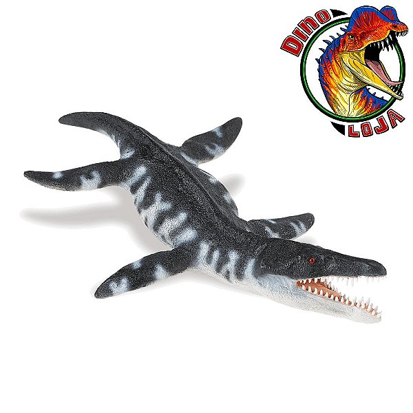 LIOPLEURODON BRINQUEDO DE RÉPTIL MARINHO DA ERA  DOS DINOSSAUROS RÉPLICA WILD SAFARI