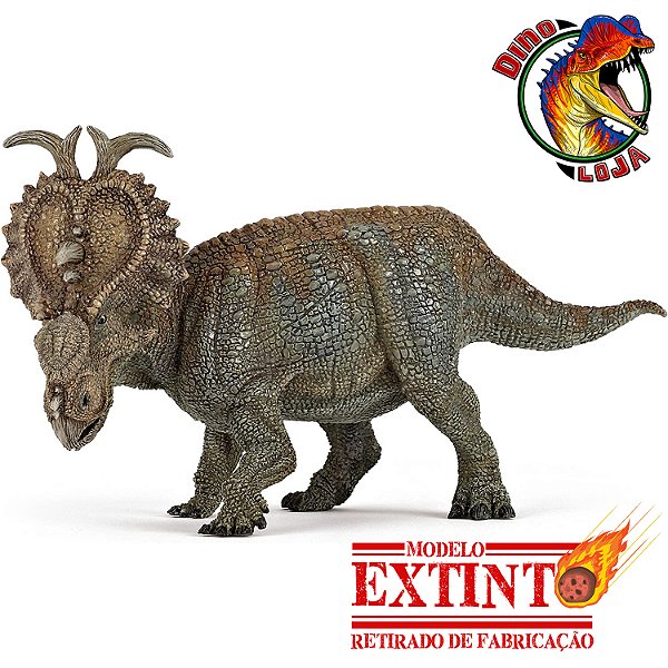 PACHYRHINOSAURUS PAPO 2010 MINIATURA FIGURA DE DINOSSAURO COLECIONÁVEL PAQUIRRINOSSAURO