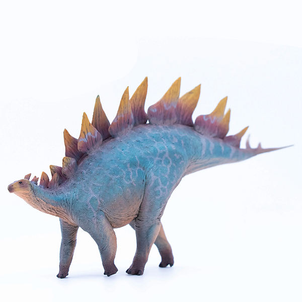 STEGOSAURUS HAO SI WEN HAOLONGGOOD MINIATURA DINOSSAURO ESTEGOSSAURO AZUL