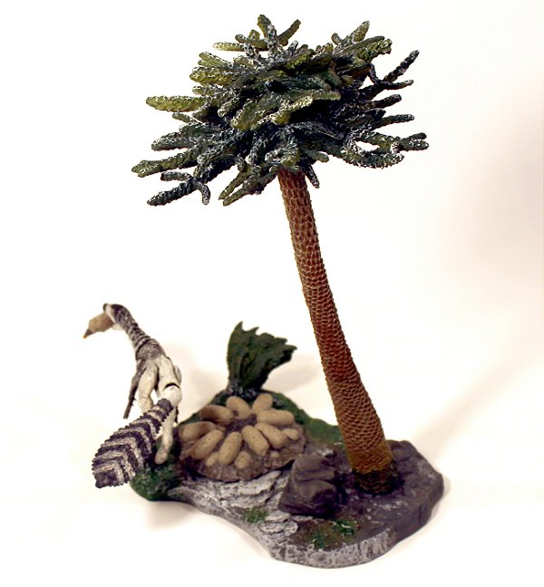AMBIENTE DE MONTANHA COM TROODON BEASTS OF THE MESOZOIC FIGURA COM ACESSÓRIOS
