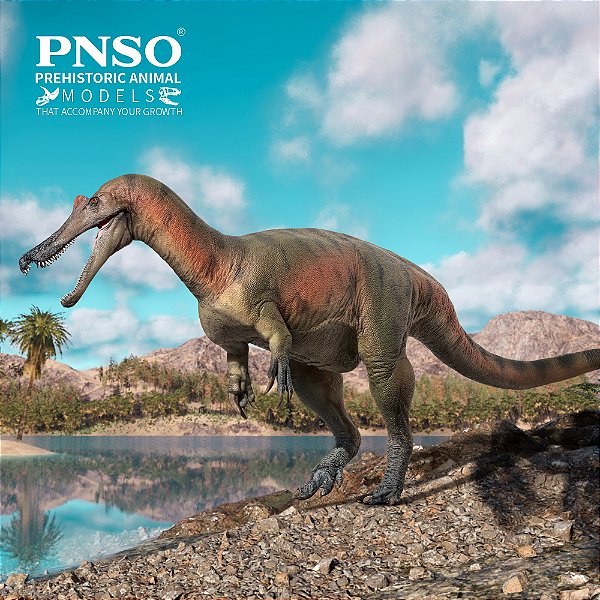 BARYONYX PNSO MINIATURA DINOSSAURO ESPINOSSAURÍDEO REALISTA