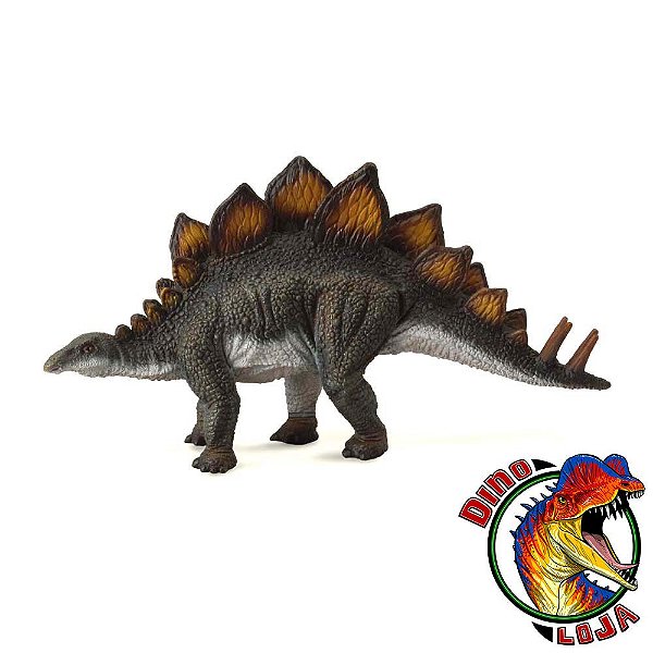 STEGOSAURUS COLLECTA MINIATURA DE DINOSSAURO RÉPLICA IMPORTADA DE COLEÇÃO