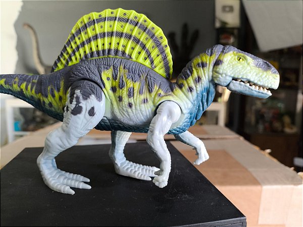 SPINOSAURUS "SLICE" JP39 JURASSIC PARK HASBRO 1997 FIGURA ARTICULADA [USADO]