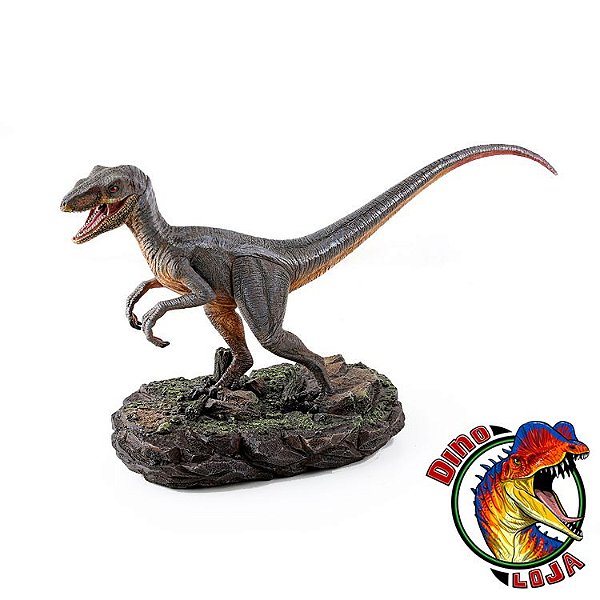 VELOCIRAPTOR ANTIRRHOPUS I-TOY RESURRECTION MODELO DE DINOSSAURO ESTILO JURASSIC PARK