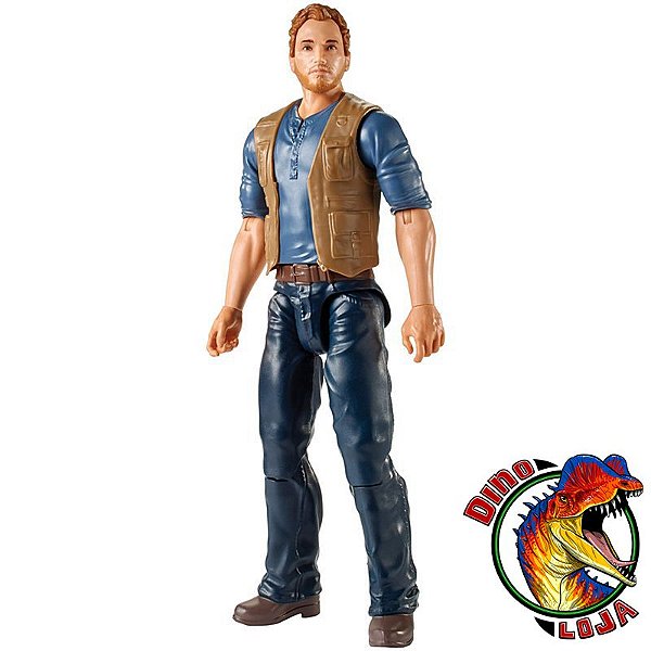 OWEN GRADY PERSONAGEM BÁSICO JURASSIC WORLD REINO AMEAÇADO MATTEL