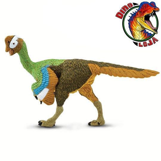 CITIPATI WILD SAFARI 2019 DINOSSAURO EMPLUMADO SAFARI LTD. MINIATURA DE OVIRAPTOROSSAURO