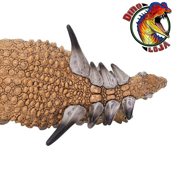 Safari Sauropelta Dino-Figur – Handbemalt, Aus Kunststoff, Für Kinder Ab 3