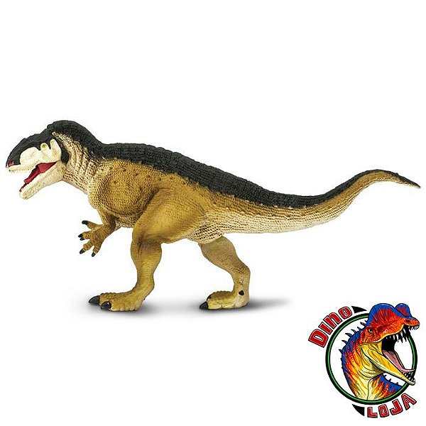 ACROCANTHOSAURUS SAFARI MINIATURA RÉPLICA DE DINOSSAURO WILD SAFARI BRINQUEDO IMPORTADO ACROCANTOSSAURO