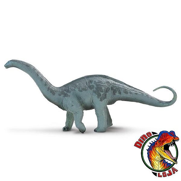 APATOSAURUS SAFARI COLEÇÃO GRANDES DINOS BONECO DE DINOSSAURO BRINQUEDO EDUCATIVO APATOSSAURO