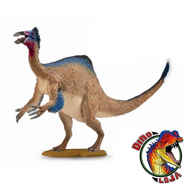 DEINOCHEIRUS COLLECTA FIGURA IMPORTADA RÉPLICA DE DINOSSAURO DEINOQUEIRO