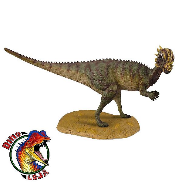 PAQUICEFALOSSAURO COLLECTA RÉPLICA COLECIONÁVEL BRINQUEDO IMPORTADO PACHYCEPHALOSAURUS