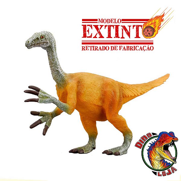 NOTHRONYCHUS COLLECTA MINIATURA IMPORTADA DINOSSAURO DE PLÁSTICO RÉPLICA DE DINO TERIZINOSSAURÍDEO