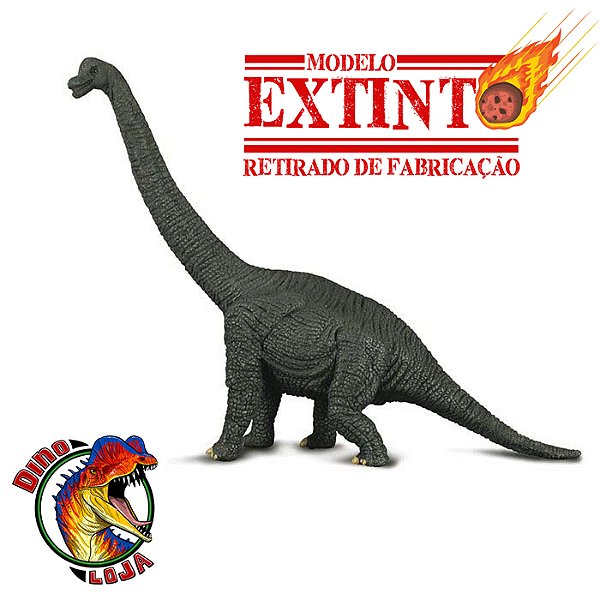 BRACHIOSAURUS COLLECTA 2007 RÉPLICA BRINQUEDO DE DINOSSAURO MINIATURA IMPORTADA BRAQUIOSSAURO