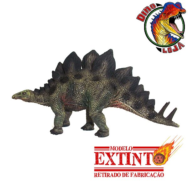 STEGOSAURUS COLLECTA 2007 MINIATURA DE DINOSSAURO RÉPLICA IMPORTADA DE COLEÇÃO