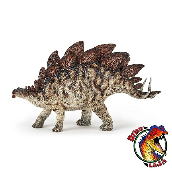 ESTEGOSSAURO PAPO 2019 MINIATURA BRINQUEDO DE DINOSSAURO RÉPLICA COLECIONÁVEL STEGOSAURUS