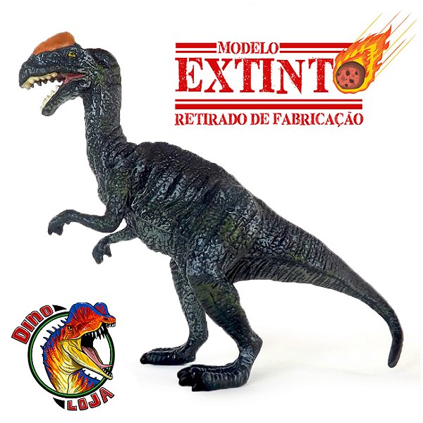DILOPHOSAURUS COLLECTA MINIATURA RÉPLICA DE DINOSSAURO DE BRINQUEDO PROCON 2007 DILOFOSSAURO