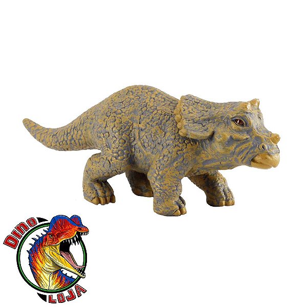 TRICERATOPS BEBÊ COLLECTA 2007 BRINQUEDO DE DINOSSAURO MINIATURA IMPORTADA [USADO]
