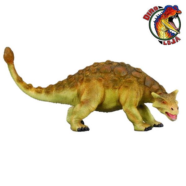 ANKYLOSAURUS COLLECTA DELUXE 2008 BRINQUEDO DINOSSAURO EM MINIATURA ESCALA 1:40 ANQUILOSSAURO