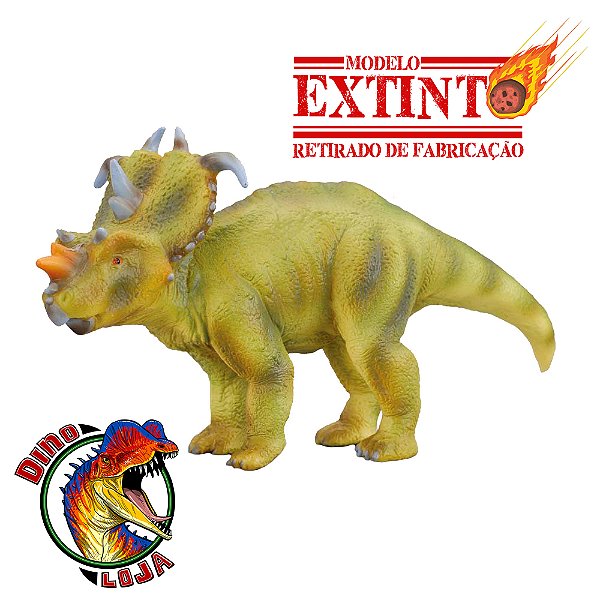 PACHYRHINOSAURUS COLLECTA MINIATURA RÉPLICA DE DINOSSAURO DE BRINQUEDO PAQUIRRINOSSAURO PROCON 2008