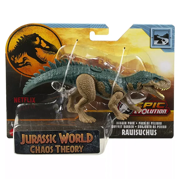 RAUISUCHUS EPIC EVOLUTION CHAOS THEORY JURASSIC WORLD MATTEL