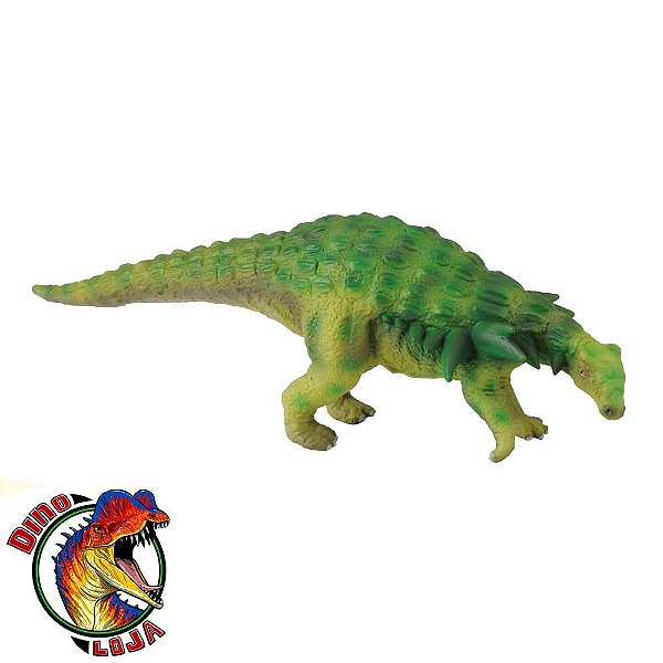 EDMONTONIA COLLECTA MINIATURA IMPORTADA DINOSSAURO COURAÇADO RÉPLICA