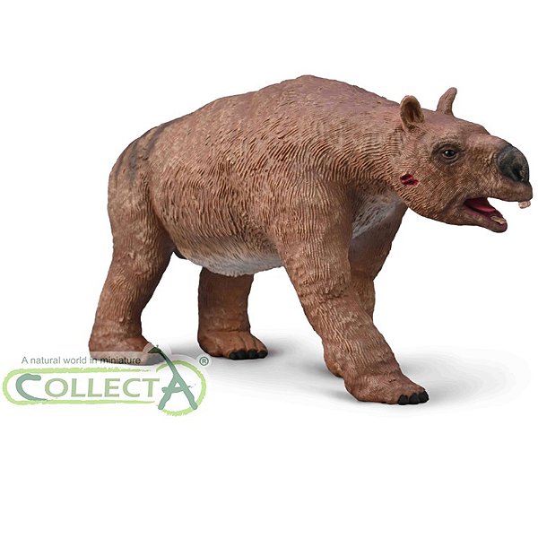 DIPROTODON COLLECTA DELUXE ESCALA 1:20 MAMÍFERO PRÉ-HISTÓRICO MARSUPIAL