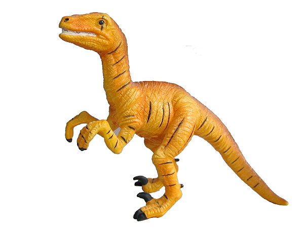 VELOCIRAPTOR MOJO FUN  2011 (BOCA FECHADA) MINIATURA DE DINOSSAURO, REPLICA DE TERÓPODE