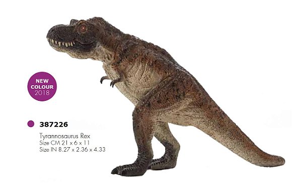 TYRANNOSAURUS REX MOJO FUN 2018 VERDE DINOSSAURO BRINQUEDO MINIATURA  TIRANOSSAURO