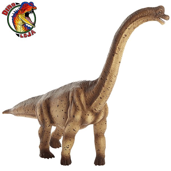 BRACHIOSAURUS MOJO FUN 2020 PESCOÇO ELEVADO BRINQUEDO DE DINOSSAURO MINIATURA IMPORTADA DINOSSAURO HERBÍVORO BRAQUIOSSAURO