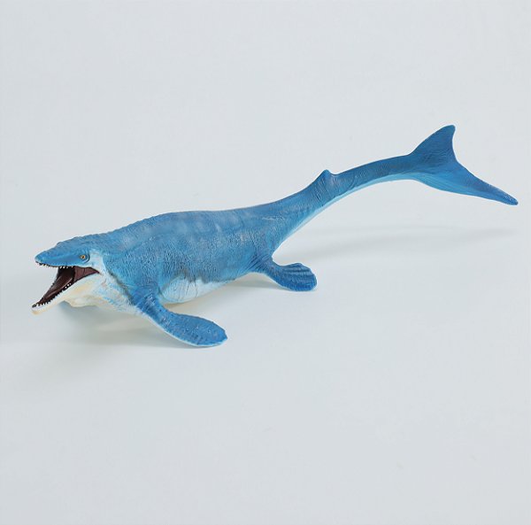 MOSASAURUS RECUR 2024 RÉPLICA BRINQUEDO DE RÉPTIL MARINHO MINIATURA SÓLIDA MOSASSAURO