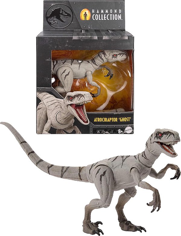 ATROCIRAPTOR GHOST HAMMOND COLLECTION JURASSIC WORLD DOMINION MATTEL