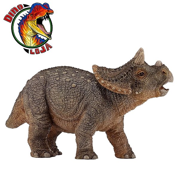 TRICERATOPS FILHOTE PAPO BRINQUEDO DE DINOSSAURO COLECIONÁVEL IMPORTADO