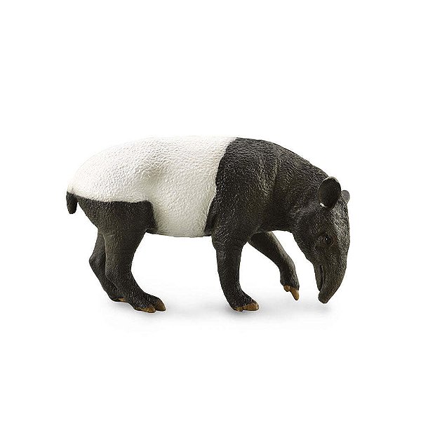 TAPIR-MALAIO ANTA COLLECTA MINIATURA DE ANIMAL SELVAGEM MAMÍFERO