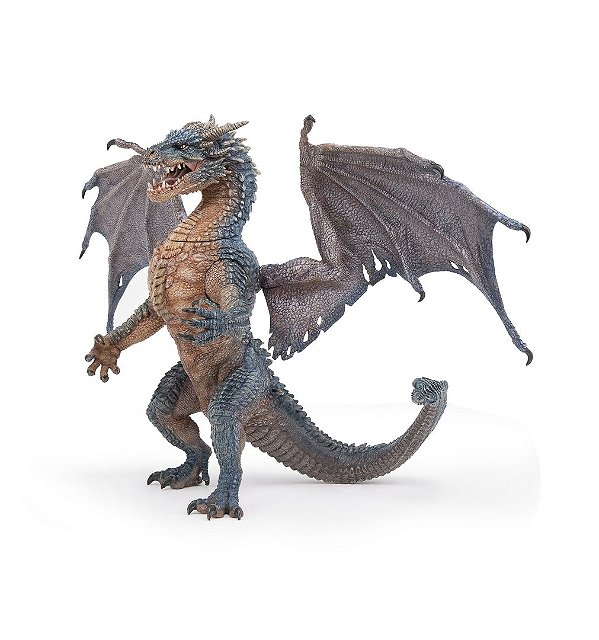DRAGÃO REI PAPO FIGURA DE DRAGÃO REALISTA CRIATURA MITOLÓGICA DE FANTASIA