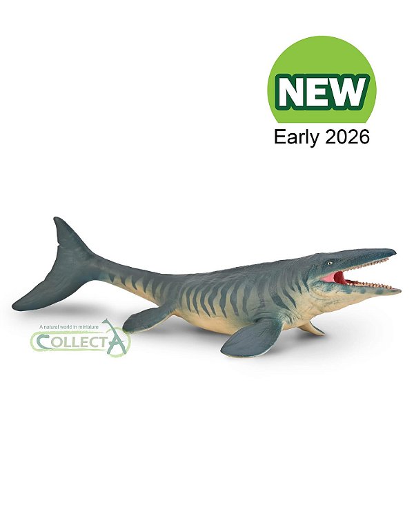 TYLOSAURUS COLLECTA 2026 MINIATURA RÉPTIL MARINHO LAGARTO PRÉ-HISTÓRICO TILOSSAURO